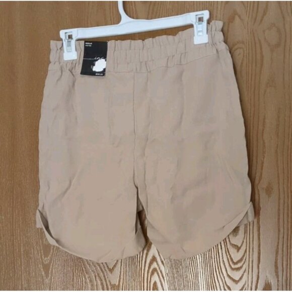 INC International Concepts Womens Size 4 High Rise Twill Shorts Toasted Twine - Picture 4 of 9